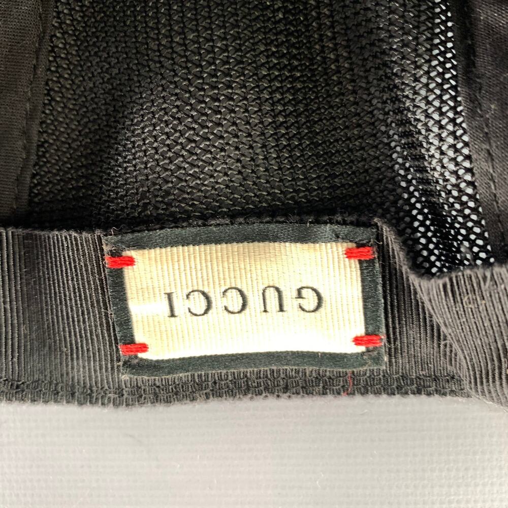 GUCCI Tan Black Monogram Polyester Blend Hats - Picture 9 of 10
